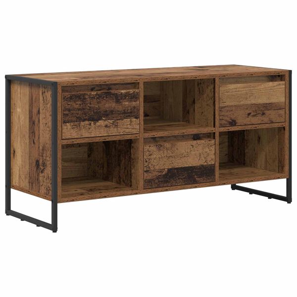 vidaXL TV-Schr&auml;nk Altholz 100 x 36 x 49,5 cm Holzwerkstoff