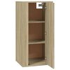 vidaXL TV-Wandschrank Sonoma-Eiche 40x34,5x80 cm