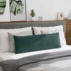 vidaXL Sofakissen 2 Stück Dunkelgrün 120 x 40 cm Cordstoff