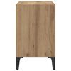 vidaXL Nachttisch 2 pcs Artisan-Eiche 40 x 30 x 50 cm Holzwerkstoff