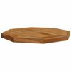 vidaXL Tischplatte 40x40x2,5 cm Achteckig Massivholz Teak