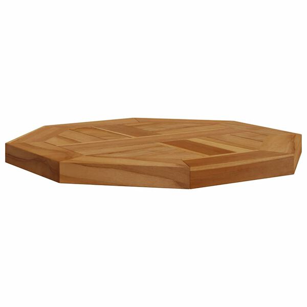 vidaXL Tischplatte 40x40x2,5 cm Achteckig Massivholz Teak