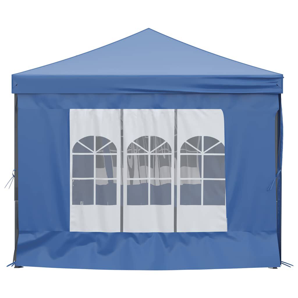 Stabilezelte Partyzelt 3x6 M – PVC 500 G/m² – Modular – Ohne Fenster – Blau/beige