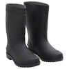 vidaXL Gummistiefel Schwarz Gr&ouml;&szlig;e 41 PVC