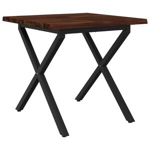 vidaXL Live Edge Esstisch 60 x 55 x 75 cm Massivholz Akazie