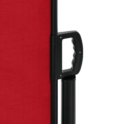 vidaXL Seitenmarkise Ausziehbar Rot 180x600 cm