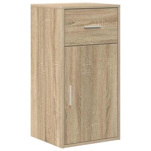 vidaXL Sideboard mit Schubladen Sonoma-Eiche 38 x 34 x 75 cm