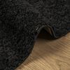 vidaXL Shaggy-Teppich PAMPLONA Hochflor Modern Schwarz 200x200 cm