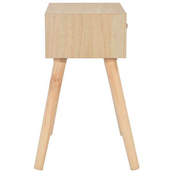 vidaXL Nachttisch mit Schublade 44×30×58 cm Massivholz