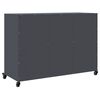 vidaXL Sideboard Anthrazit 100,5x39x72 cm Stahl