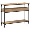 vidaXL Konsolentisch Artisan-Eiche 100 x 29 x 75 cm Holzwerkstoff
