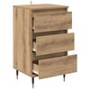 vidaXL Sideboard Artisan-Eiche 35 x 40 x 70 cm Holzwerkstoff