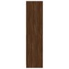 vidaXL Kleiderschrank Braun Eiche-Optik 100x50x200 cm Holzwerkstoff