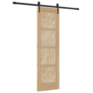 vidaXL Schiebet&uuml;r ORKDAL 61 x 198,5 cm Massives Kiefernholz