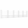 vidaXL Gabionenkorb U-Form mit 6 S&auml;ulen Eisen 620x20x150 cm
