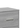 vidaXL Sideboards 2 Stk. Grau Sonoma 60x31x84 cm Holzwerkstoff