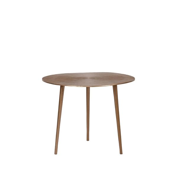 LABEL51 Couchtisch Nobby 50x50x40 cm Antik-Golden