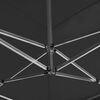 vidaXL Profi-Partyzelt Faltbar mit W&auml;nden Aluminium 6&times;3m Anthrazit