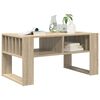 vidaXL Couchtisch Sonoma-Eiche 92 x 49,5 x 45 cm Holzwerkstoff
