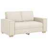 vidaXL 2-Sitzer Sofa Leinen 160x78x84 cm