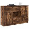 vidaXL Sideboard Ger&auml;ucherte Eiche 100 x 30 x 65,6 Holzwerkstoff