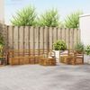 vidaXL Sofagarnituren 7 pcs Natur Massivholz Akazie