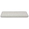 vidaXL Treppenmatten Selbstklebend Sisal-Look 15 Stk. 65x21x4 Platina