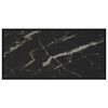 vidaXL Couchtisch Schwarz 100x50x35 cm Hartglas