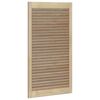 vidaXL Schrankt&uuml;r 4 pcs Natur 140.5 x 2 x 59.5 cm Massives Kiefernholz