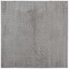 vidaXL Bereichsteppiche Quadratisch HUARTE Grau 240 x 240 cm Polyester