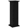 vidaXL Displaysst&auml;nder Schwarz Eichen-Optik 31 x 30 x 90 cm