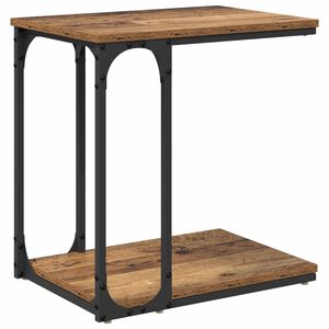 vidaXL Beistelltisch Altholz 50 x 35 x 52 cm Holzwerkstoff