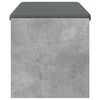 vidaXL Flurbank mit Kissen Beton Grau 103 x 38 x 40 cm