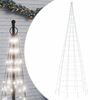 vidaXL LED-Weihnachtsbaum 550 LEDs Kaltwei&szlig; 300 cm