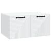 vidaXL Wandmontierter TV-Schrank Wei&szlig; 59,5 x 41 x 30 cm Holzwerkstoff