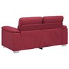vidaXL 2-Sitzer-Sofa Weinrot 160x81x84 cm Kunstleder