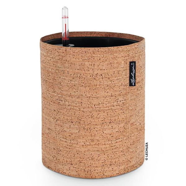 LECHUZA Pflanzgef&auml;&szlig; TRENDCOVER 23 Cork ALL-IN-ONE Natur Hell