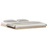 vidaXL Bodenbettgestell Natur 180 x 220 cm Massives Kiefernholz