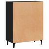 vidaXL Sideboard Schwarz 69,5x34x90 cm Holzwerkstoff