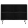 vidaXL TV-Schrank Schwarz 69,5x30x50 cm Holzwerkstoff