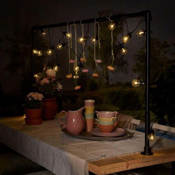 Luxform Garten-Partyleuchten-Set mit 10 LEDs Fiji