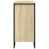 vidaXL Sideboard Sonoma-Eiche 101x35,5x74,5 cm Holzwerkstoff