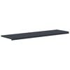 vidaXL Fensterbank Anthrazit mit Holzmaserung 120 x 40 x 4,5 cm PVC