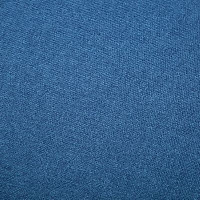 vidaXL 3-Sitzer-Sofa Stoff 172x70x82 cm Blau