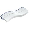 vidaXL Memory-Schaum-Matratze 200&times;90&times;17 cm Weich