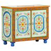 vidaXL Sideboard Handbemalt 70x35x60 cm Mango Massivholz