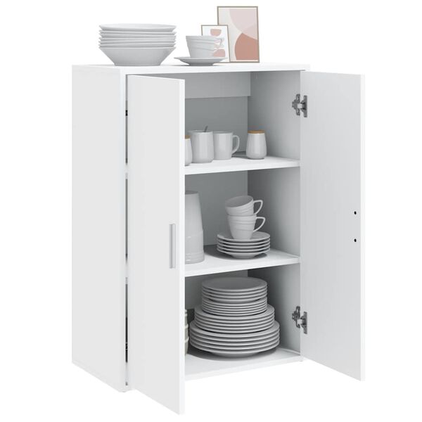 vidaXL Sideboard Wei&szlig; 60x31x84 cm Holzwerkstoff