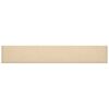 vidaXL Wandpaneele 12 Stk. Creme 90x15 cm Stoff 1,62 m&sup2;