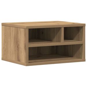 vidaXL Druckerst&auml;nder Artisan-Eiche 40 x 32 x 22,5 cm Holzwerkstoff