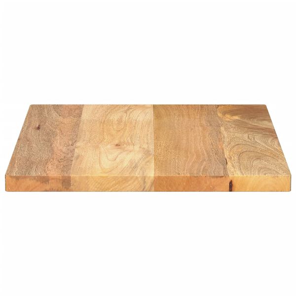 vidaXL Tischplatte 60x50x2,5 cm Rechteckig Massivholz Mango